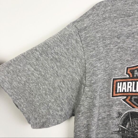 HARLEY DAVIDSON | Villa Ridge, Missouri 2011 Motorcycle Tee Gray Unisex X-Large - Picture 5 of 9